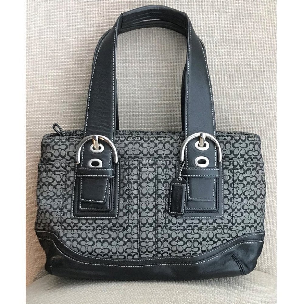 Vintage Coach Signature Soho Satchel Handbag F10927 Certificate of Authentitcity